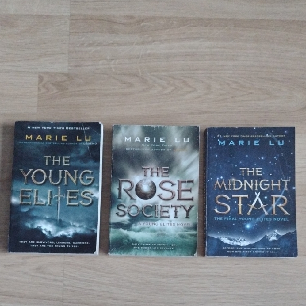 The Young Elites Trilogy The Rose Society & The Midnight Star Author Marie Lu